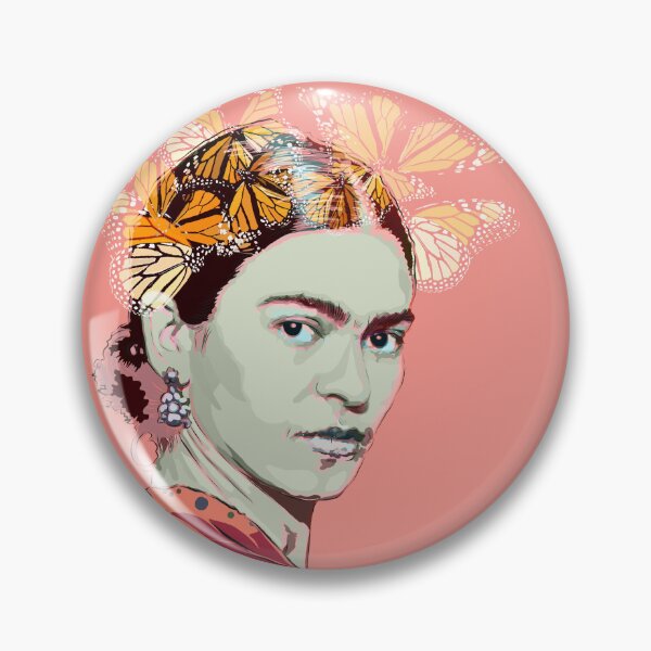 Item preview, Frida Khalo Monarch Butterflies designed and sold by JosieandRose.