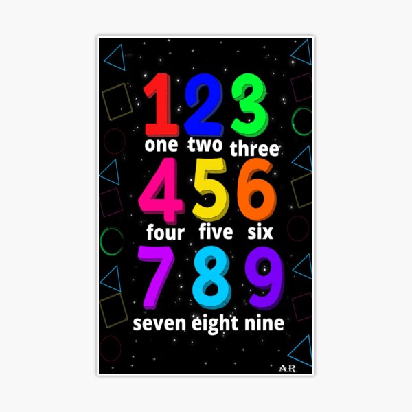 NUMBERS FOR KIDS, NUMBERS FOR KIDS Sticker by almichelandrea