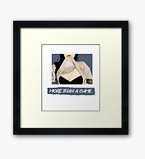 More Than a Game Framed Print