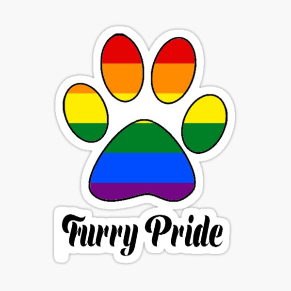Item preview, Furry pride merch designed and sold by IHATECABBAGE.