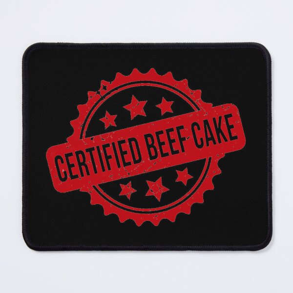 Item preview, Certified Beef Cake Rubber Stamp Seal Design designed and sold by WalterBenson.