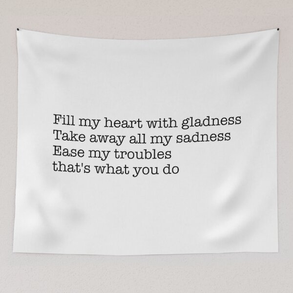 Item preview, Fill my heart with gladness (black) designed and sold by didijuca.