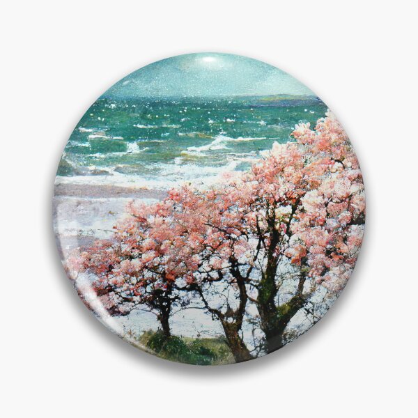 Item preview, Blooming Tree On An Irish Beach designed and sold by 2Piglets.