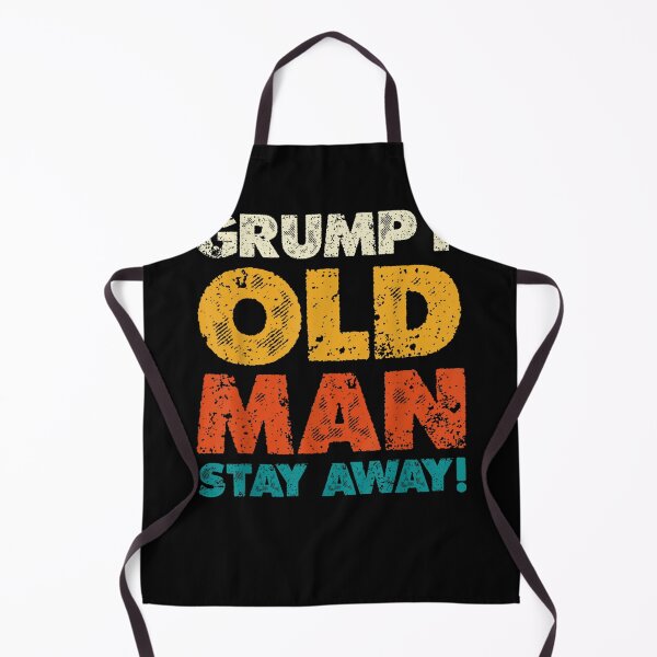 Item preview, I'm A Grump Old Man Stay Away Retro Style Grumpy Man  designed and sold by charalphe.