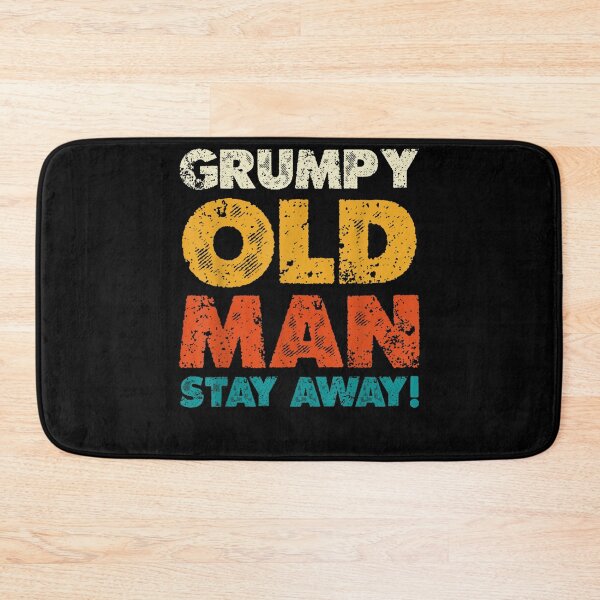 Item preview, I'm A Grump Old Man Stay Away Retro Style Grumpy Man  designed and sold by charalphe.