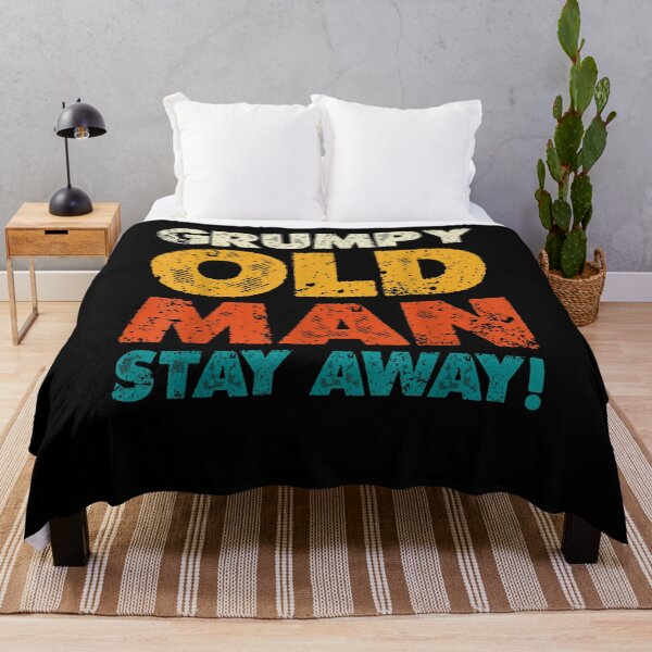 Item preview, I'm A Grump Old Man Stay Away Retro Style Grumpy Man  designed and sold by charalphe.