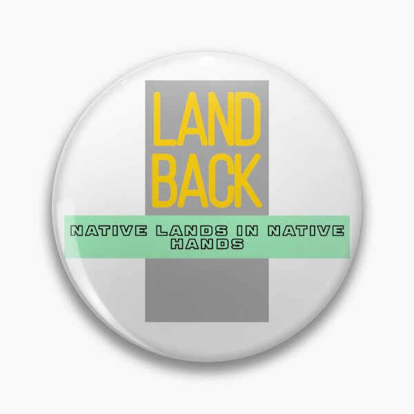 Item preview, Land Back Native Lands On Native Hands Native American Design designed and sold by RiyonArts.