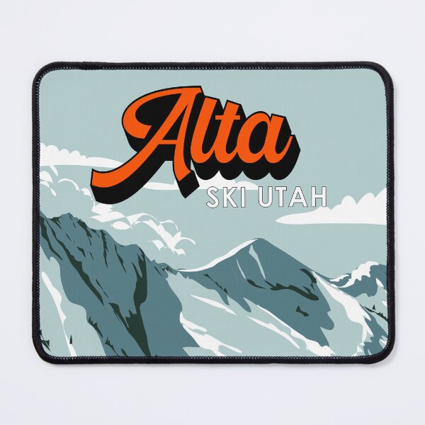Item preview, Alta Ski Area Winter Utah Vintage designed and sold by KrisSidDesigns.