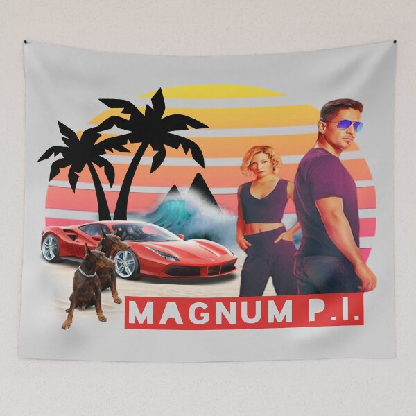 Item preview, Rebooted Magnum P.I. 2018 designed and sold by YvonneTLH09.