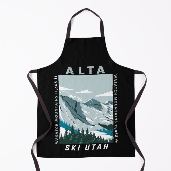 Item preview, Alta Ski Area Winter Utah Distressed designed and sold by KrisSidDesigns.