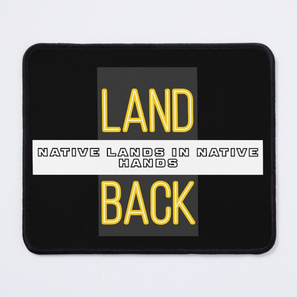 Item preview, Land Back Native Lands On Native Hands Native American Design designed and sold by RiyonArts.