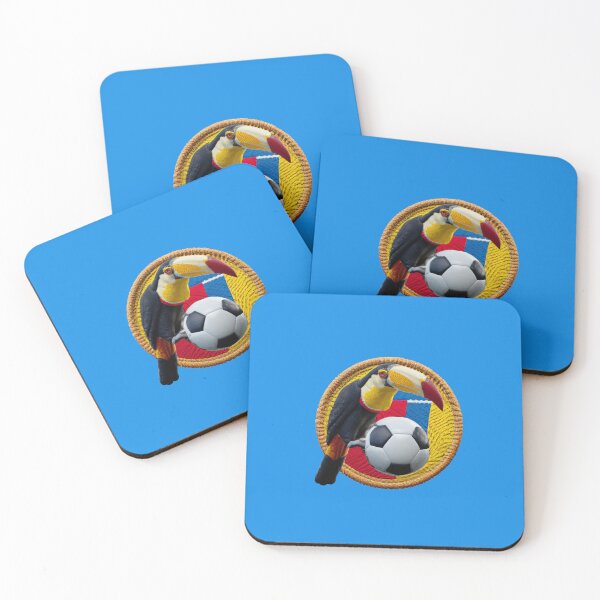 Item preview, Colombia Fubol / Soccer Toucan Logo designed and sold by Cord75.