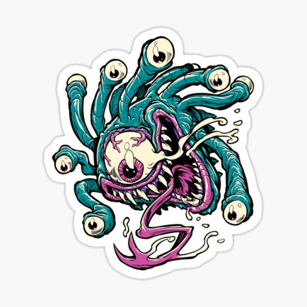 Funny Behold The Beholder Sticker For Sale By Bufford71 Redbubble