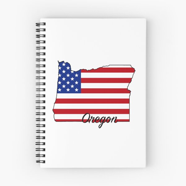 Item preview, Oregon -- US State (flag-map) designed and sold by ArchitectGrubb.