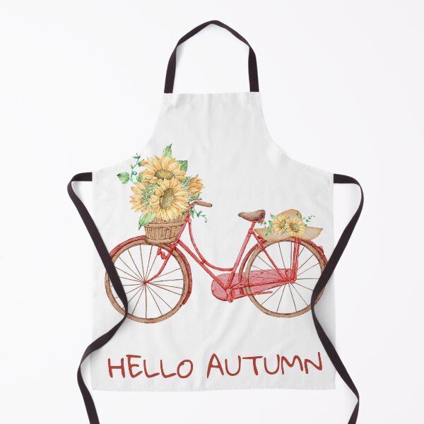 Item preview, Bicycle Sunflower Hello Autumn designed and sold by WORLD-SOFIA.