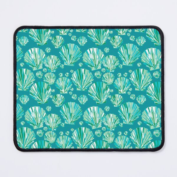 Item preview, Teal, Aqua and Turquoise Sea Shells designed and sold by Marymarice.