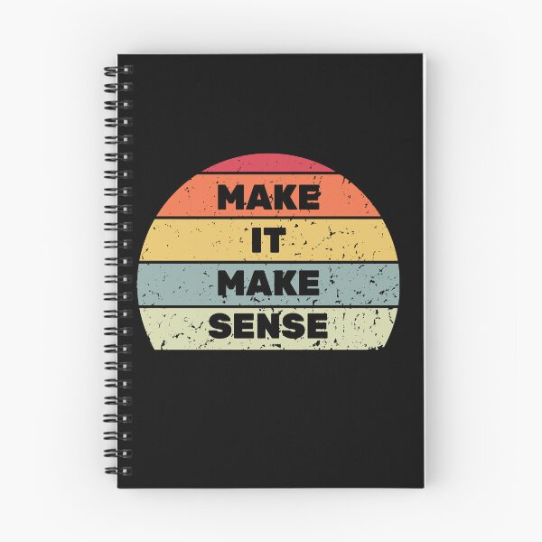Item preview, make it make sense designed and sold by AdelDa19.