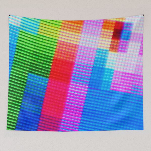 Artikelvorschau, Regenbogen-Block-Gitter entworfen und verkauft von RandomaLuxImage.
