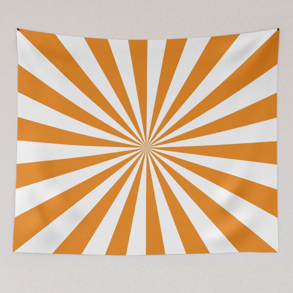 Item preview, Orange Retro Groovy Pattern designed and sold by venella.