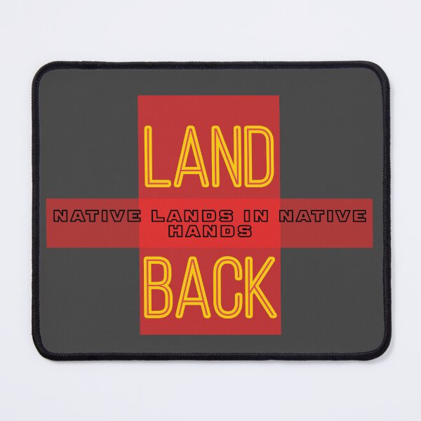 Item preview, Land Back Native Lands On Native Hands Native American Design designed and sold by RiyonArts.
