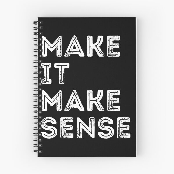 Item preview, make it make sense designed and sold by AdelDa19.