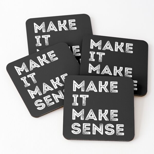 Item preview, make it make sense designed and sold by AdelDa19.