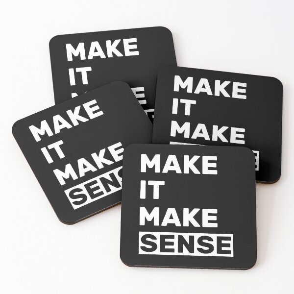 Item preview, make it make sense designed and sold by AdelDa19.