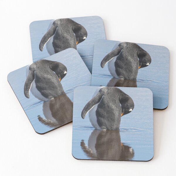 Item preview, Gentoo Penguin reflection designed and sold by Glenn Welch.