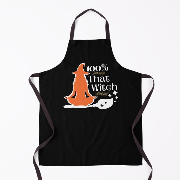 Item preview, 100% That Witch Funny Halloween Witch Yoga designed and sold by beachchic.
