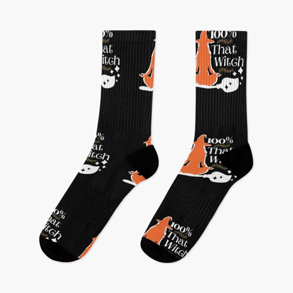 Item preview, 100% That Witch Funny Halloween Witch Yoga designed and sold by beachchic.