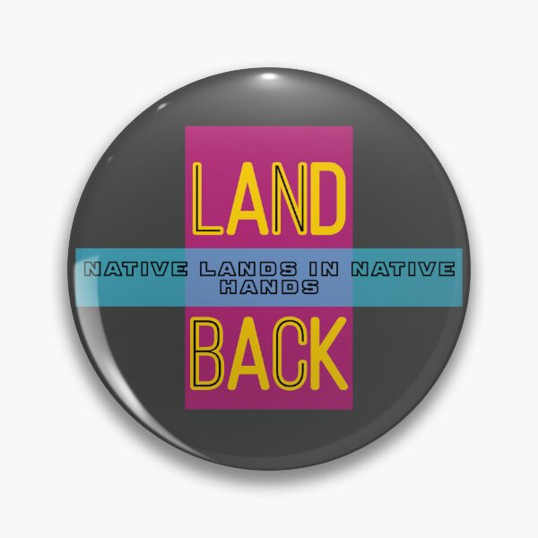 Item preview, Land Back Native Lands On Native Hands Native American Design designed and sold by RiyonArts.