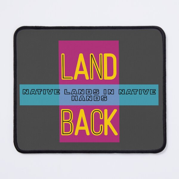 Item preview, Land Back Native Lands On Native Hands Native American Design designed and sold by RiyonArts.