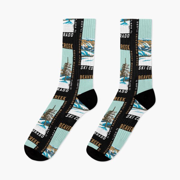 Item preview, Beaver Creek Ski Area Winter Colorado Distressed designed and sold by KrisSidDesigns.