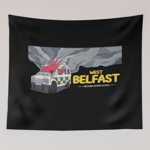 Item preview, Kneecap Mural - West Belfast designed and sold by -Ireland-.