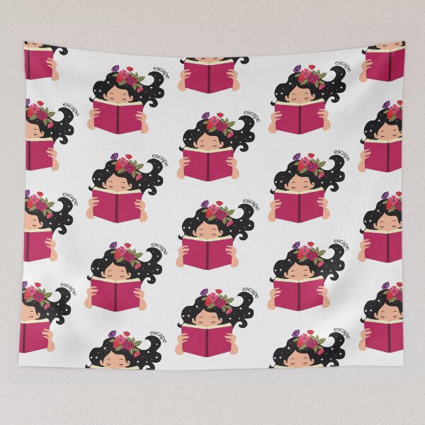Item preview, Read to Escape - Cute Book Design designed and sold by CreativNode.