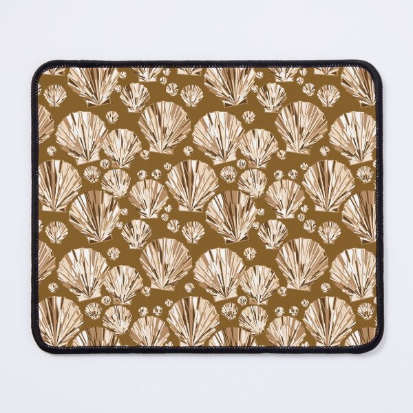 Item preview, Chocolate Brown and Beige Sea Shells designed and sold by Marymarice.