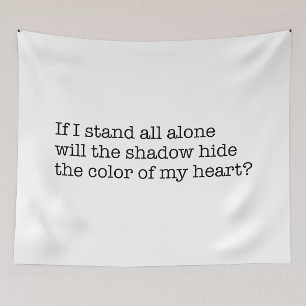 Item preview, Will the shadow hide the color of my heart? (black) designed and sold by didijuca.