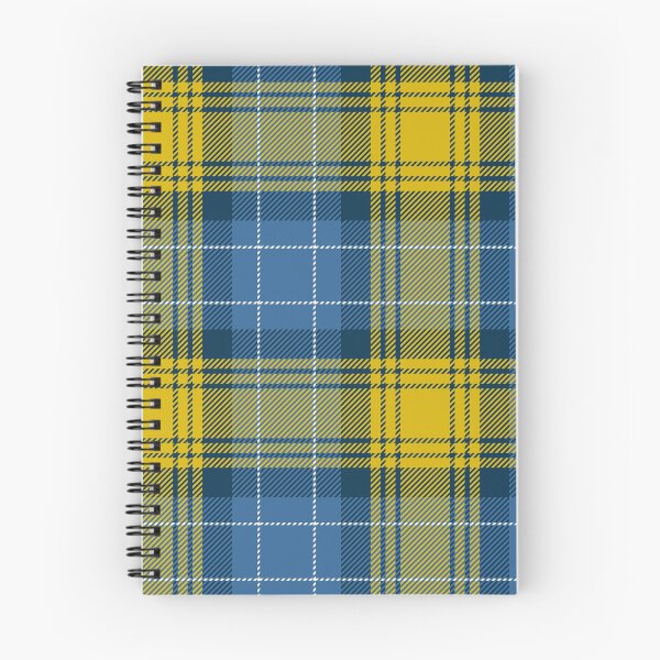 Item preview, Gold and Blue Checkered Tartan Plaid designed and sold by PatternMama.