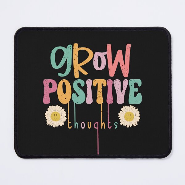 Item preview, Grow positive thoughts - inspirational saying designed and sold by VichallanStudio.