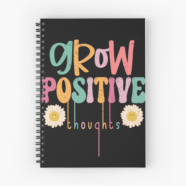 Item preview, Grow positive thoughts - inspirational saying designed and sold by VichallanStudio.