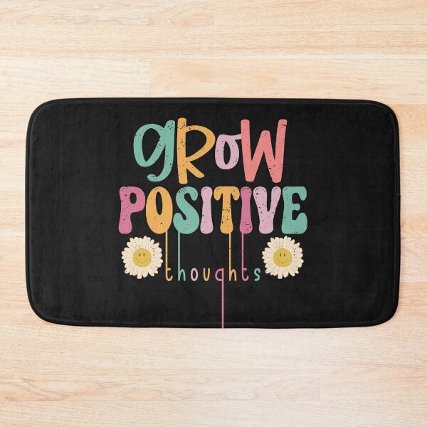 Item preview, Grow positive thoughts - inspirational saying designed and sold by VichallanStudio.