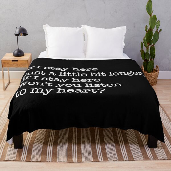 Item preview, If I stay here (white) designed and sold by didijuca.