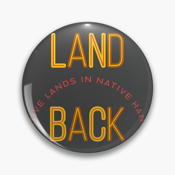 Item preview, Land Back Native Lands On Native Hands Native American Design designed and sold by RiyonArts.