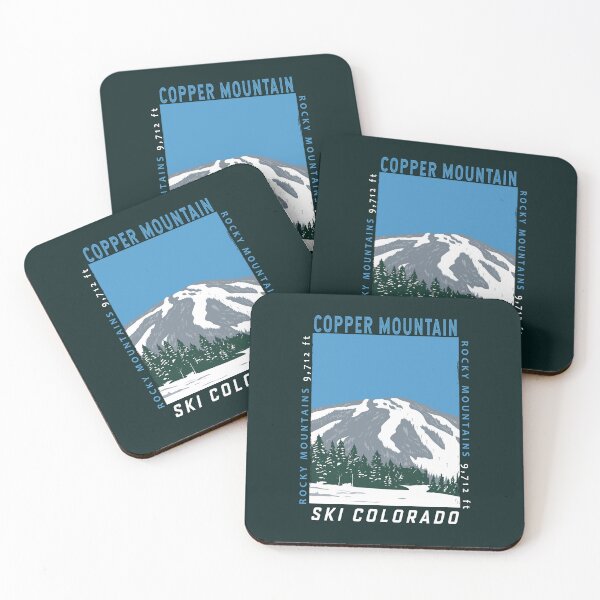 Item preview, Copper Mountain Ski Area Colorado Distressed designed and sold by KrisSidDesigns.