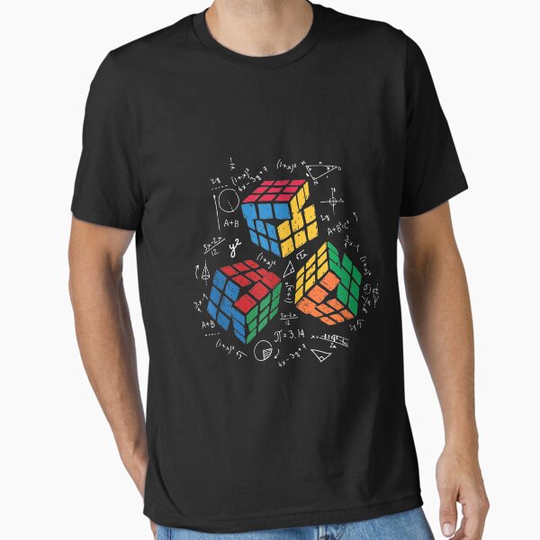 Vista previa del artículo con la obra «Cool Math Rubik Rubix Rubics Player Cubo Amantes de las matemáticas», diseñado y vendido por ArcanWilkinson.
