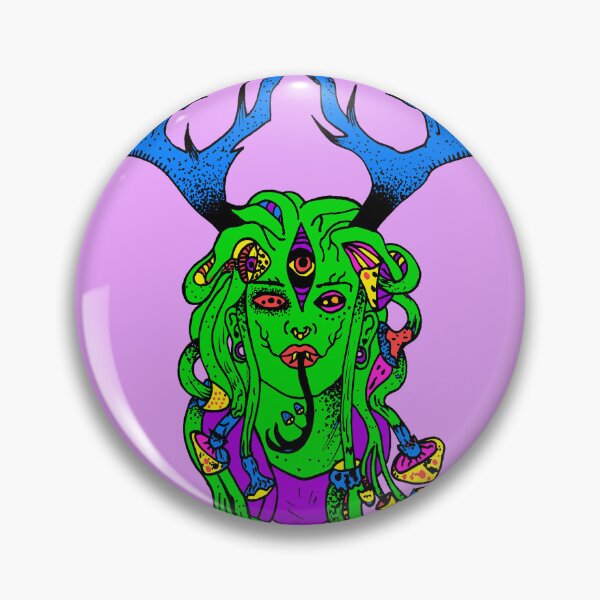 Item preview, Medusa mushroom  Psychedelic designed and sold by Tereza Skatera.