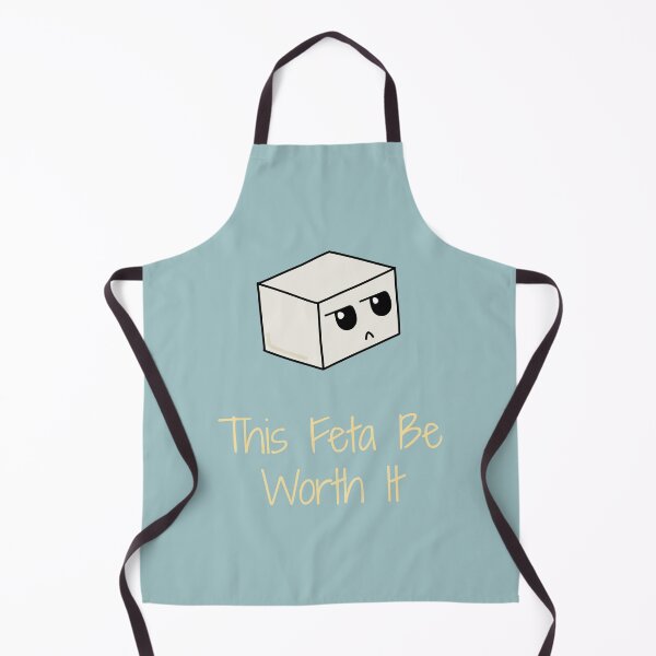 Item preview, This Feta Be Worth It Humourous Cheese Pun designed and sold by CheesyPetDesign.