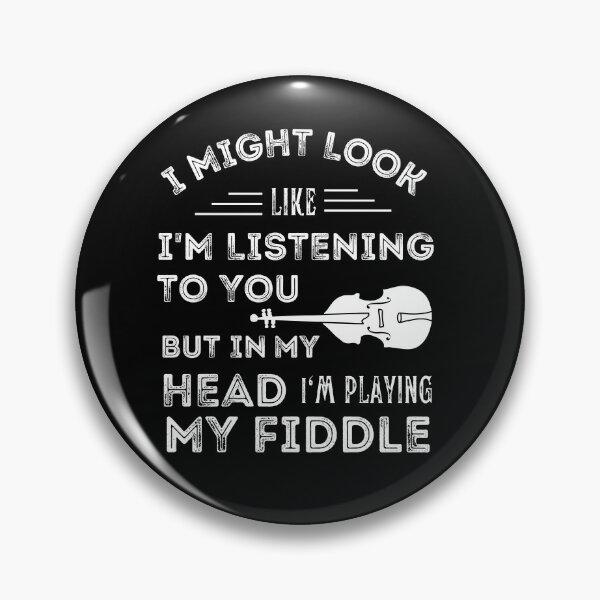 Item preview, I'M Playing My Fiddle In My Head For Violin Player And Classic Musician As A Fiddle Player designed and sold by Funwithmusic.