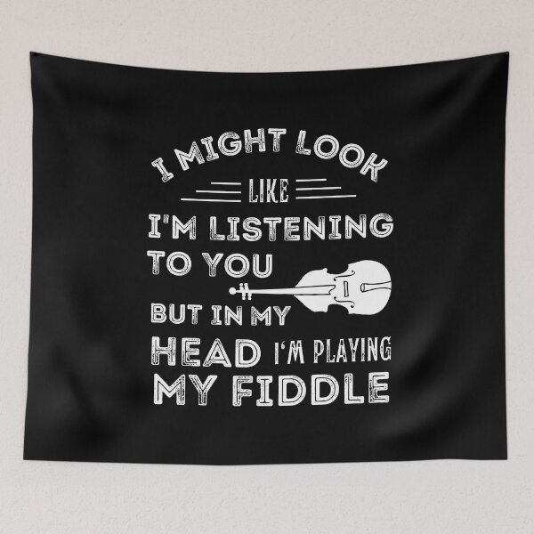 Item preview, I'M Playing My Fiddle In My Head For Violin Player And Classic Musician As A Fiddle Player designed and sold by Funwithmusic.
