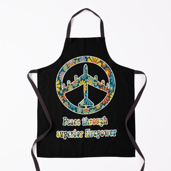 Item preview, Peace through superior firepower designed and sold by Hammered Time.